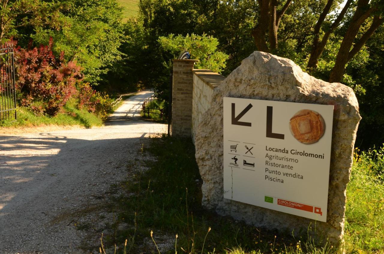 Agriturismo Girolomoni - Locanda Isola del Piano Ngoại thất bức ảnh